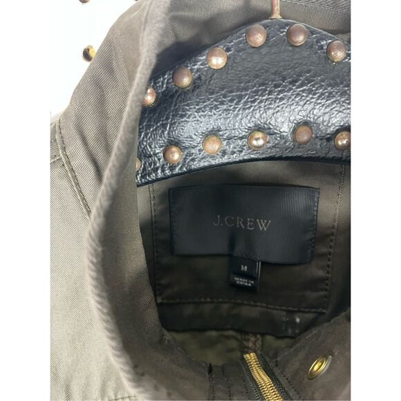 J.Crew button down coated jacket size M - Picture 9 of 9